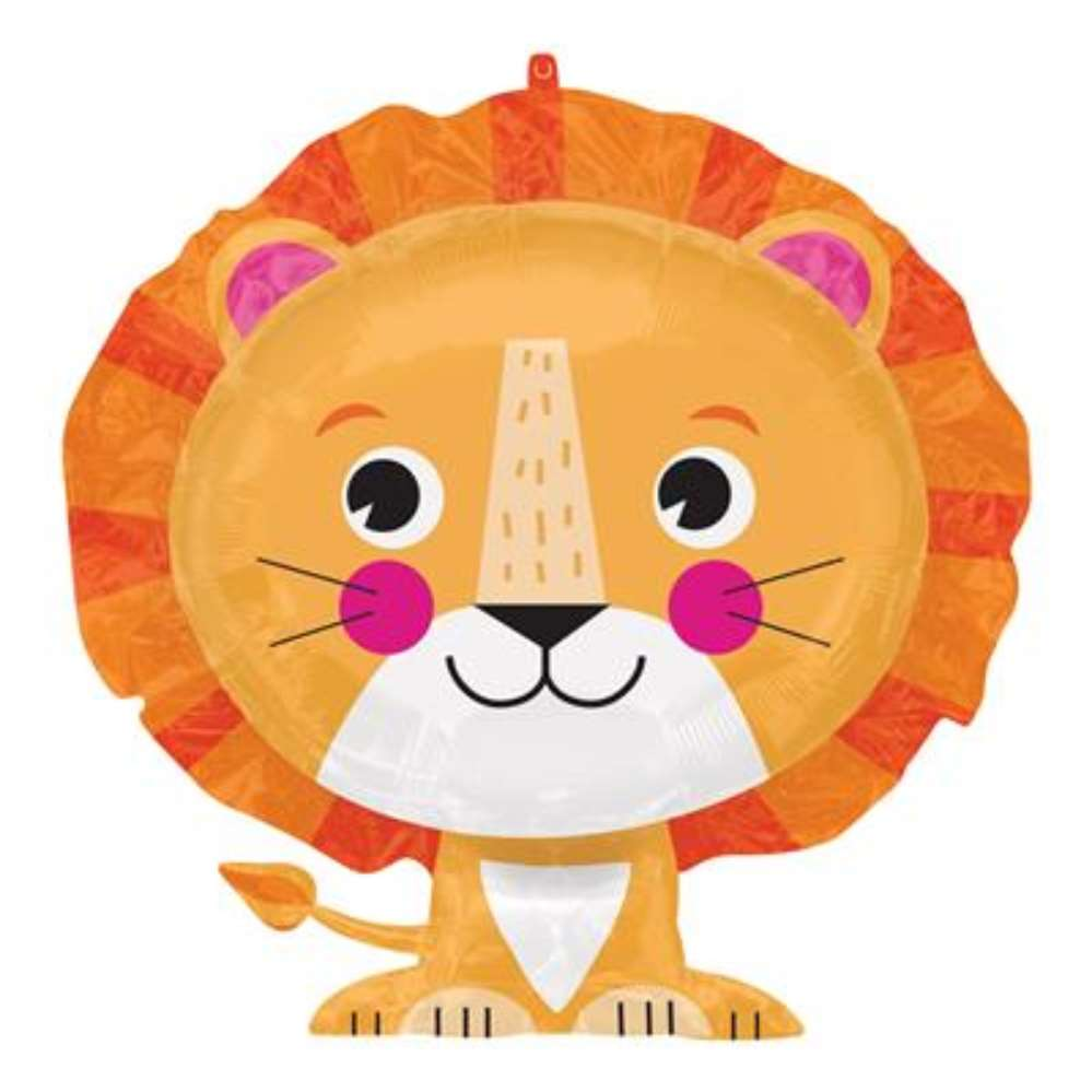 Anagram Foil Balloon Lion 24"