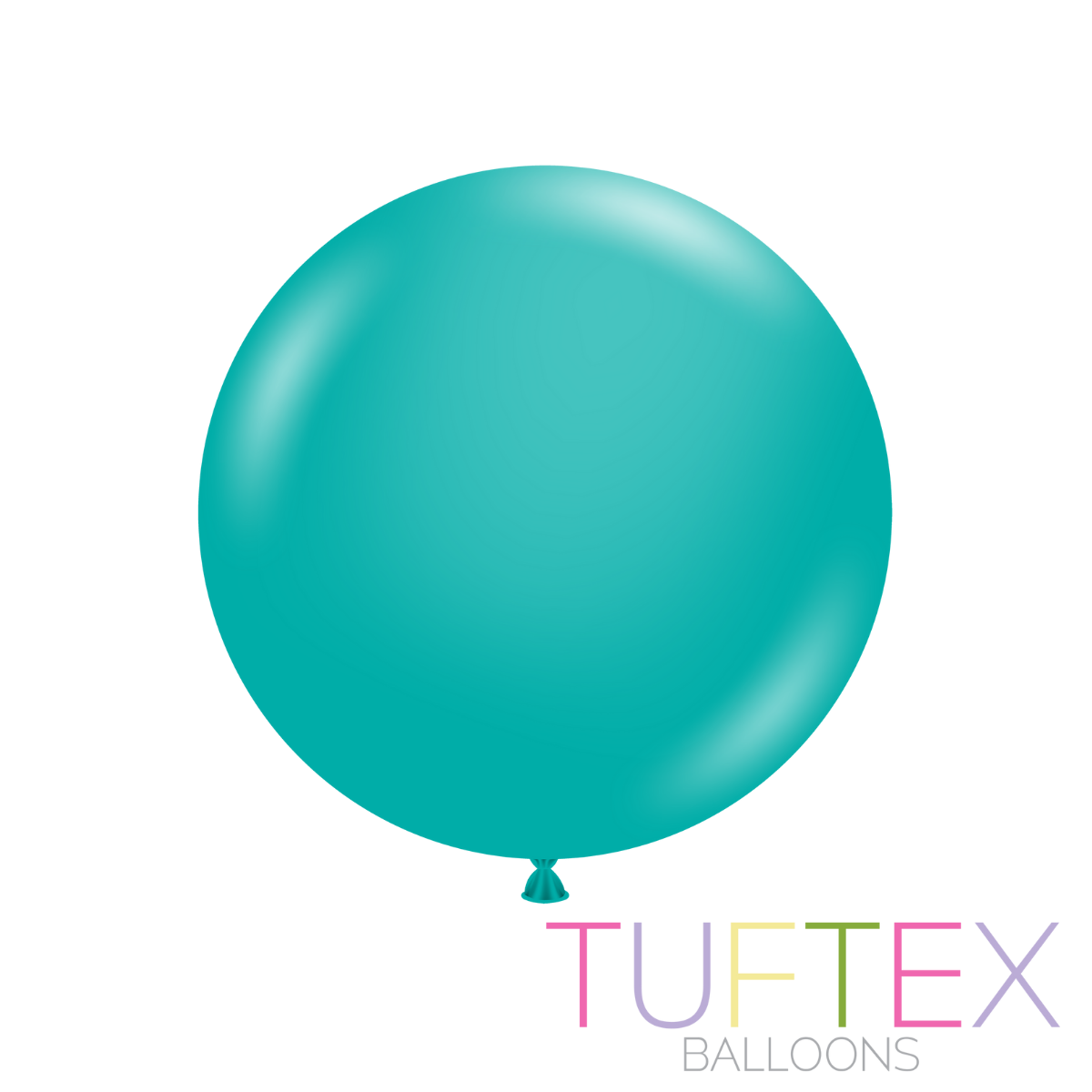 Tuftex 24" Designer Teal Blue Latex Blln 25Pk