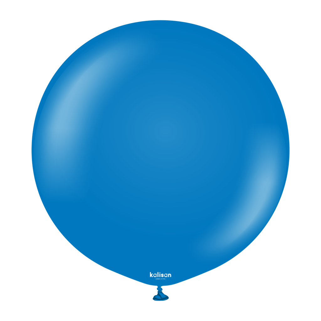 Kalisan Standard Blue 36" Latex Balloons 2pk