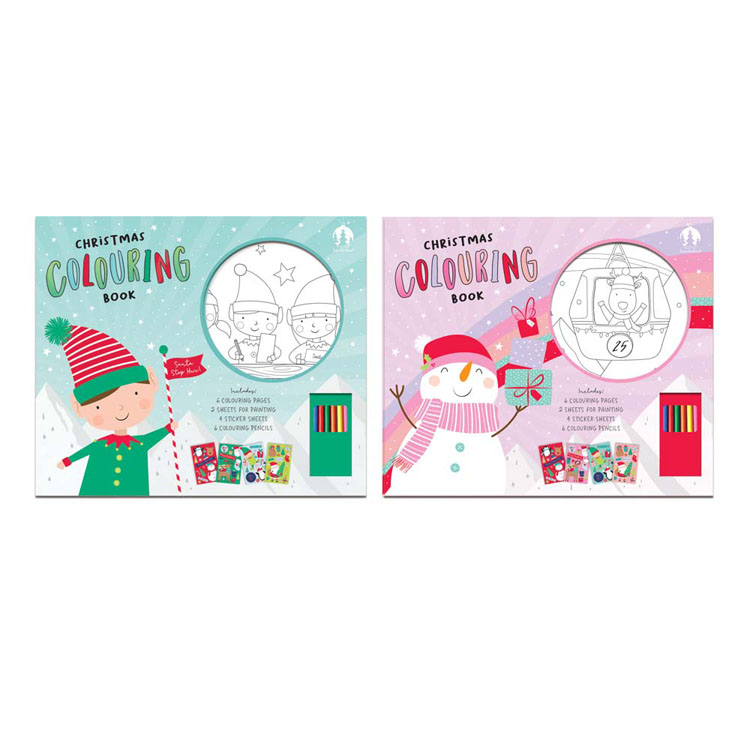 Christmas Colouring Book (Design May Vary)