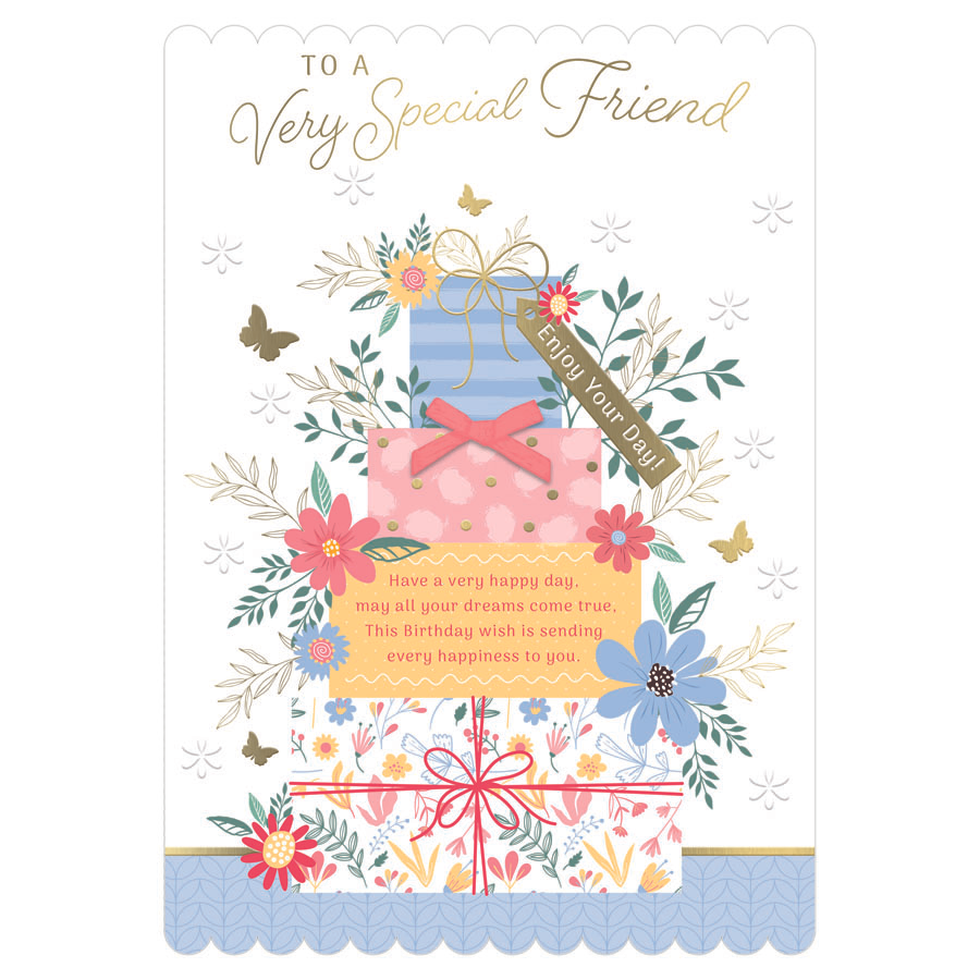 Prelude 6 Pack Cards C90 Birthday Friend