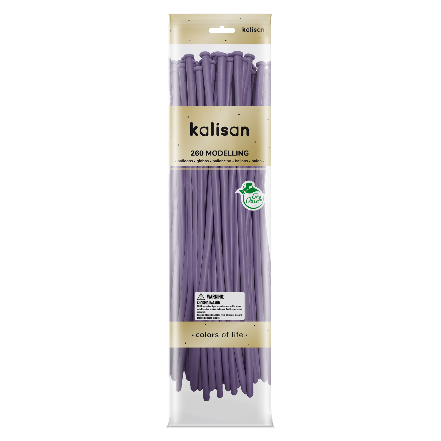 Kalisan 50 Pack Nozzle Up Standard Lilac 260
