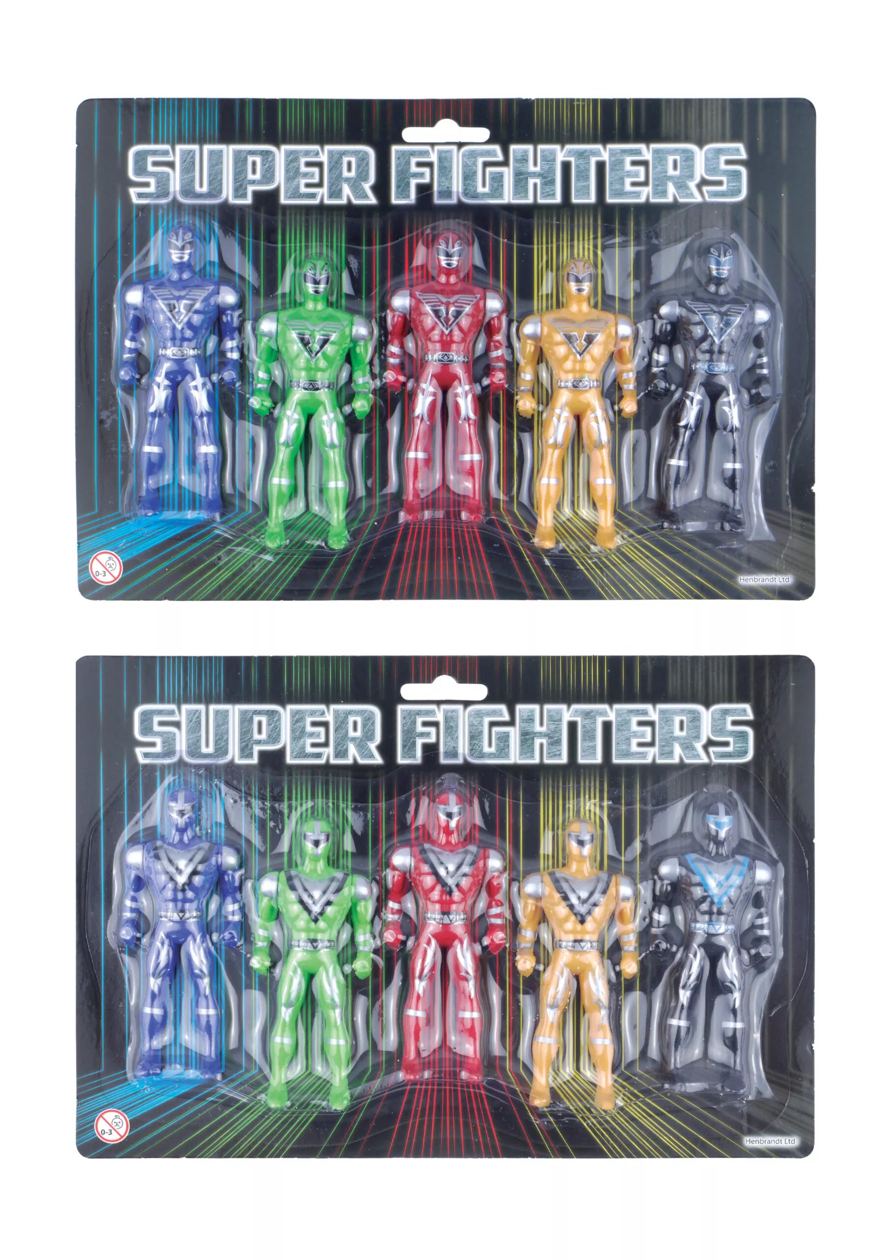Super Fighter Figures 10cm (Design May Vary)