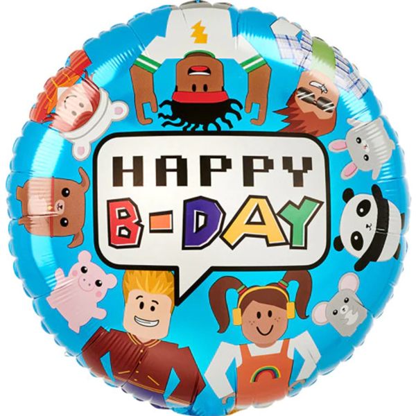 Anagram Foil Balloon Party Town Birthday 18