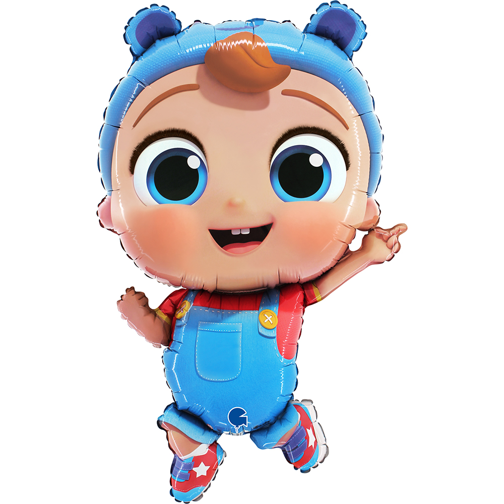 Grabo Foil Balloon Little Angel Baby John 29"