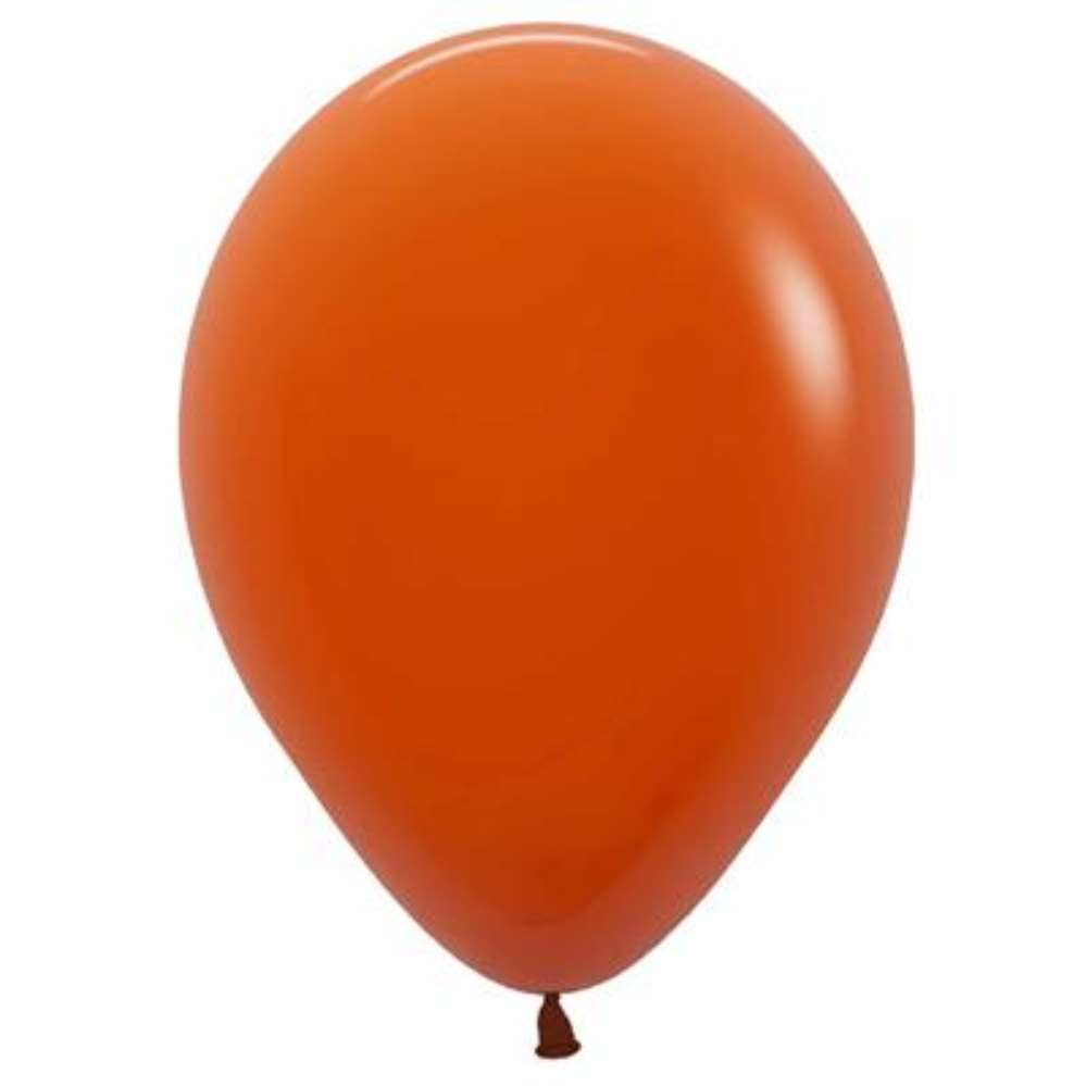 Sempertex Fashion Sunset Orange 12" Latex 50pk