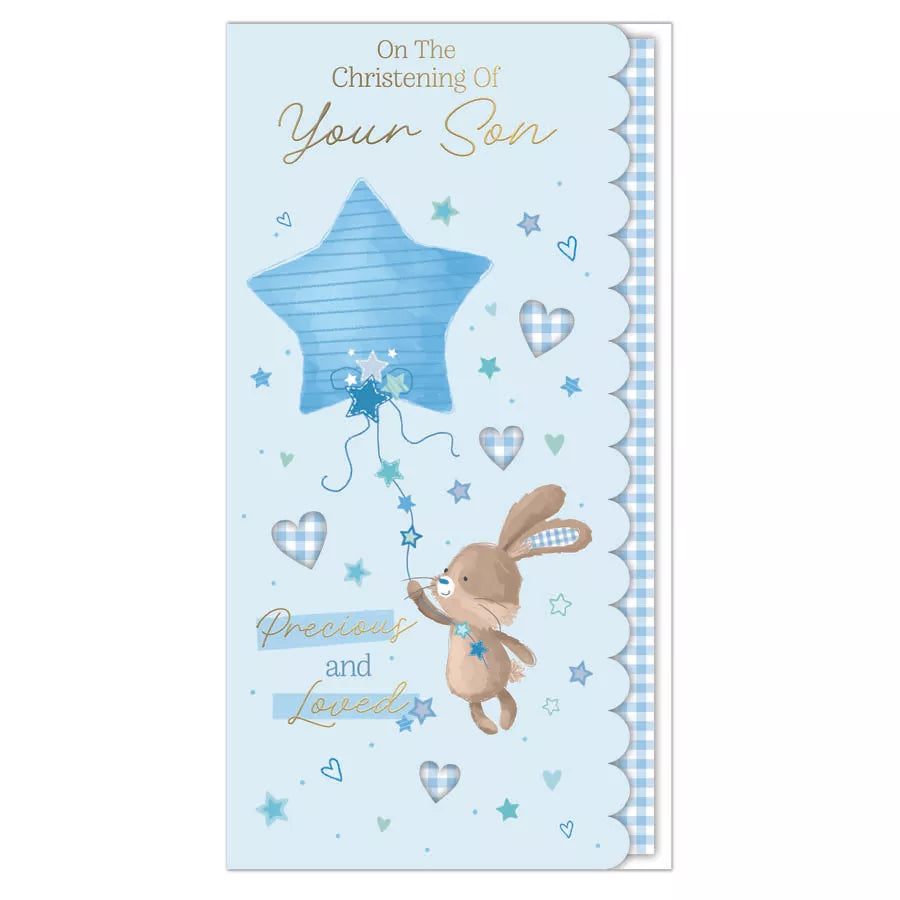 Set of six Prelude Christening cards featuring elegant designs, ideal for special religious occasions and celebrations.