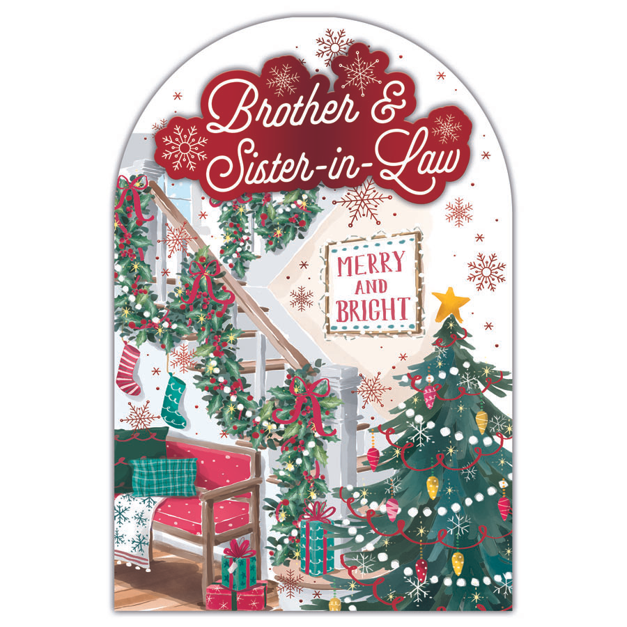 Prelude C75 Christmas Brother & Sister-In-Law 6pk