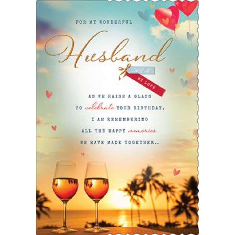 Regal 6 Pack Cards C75 Everyday Birthday Husband