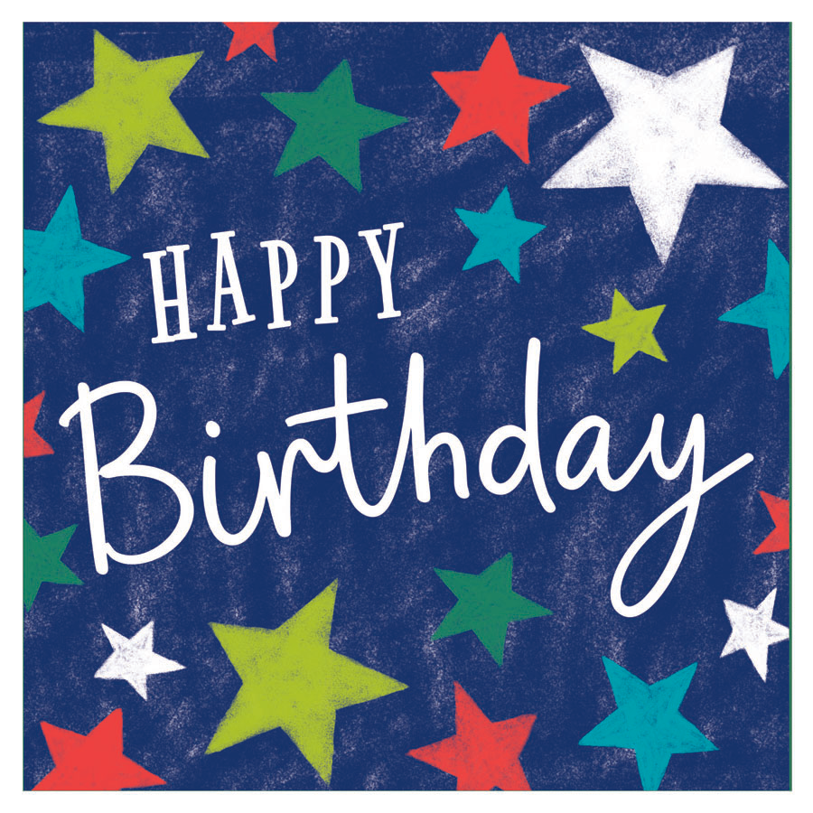 Hip To Be Square 6 Pack Cards Birthday Open