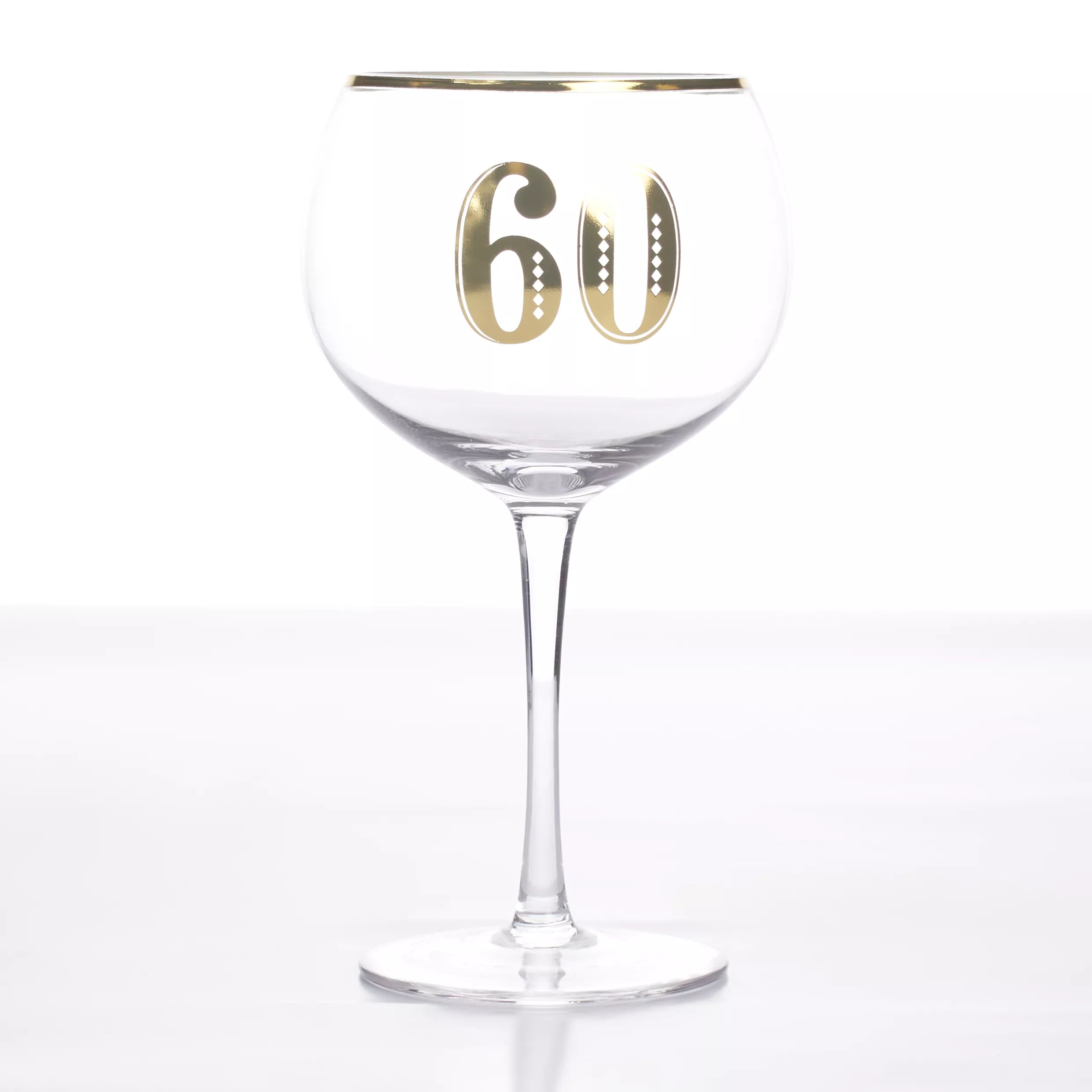 Tiger Feet Art Deco Gin Glass Age 60