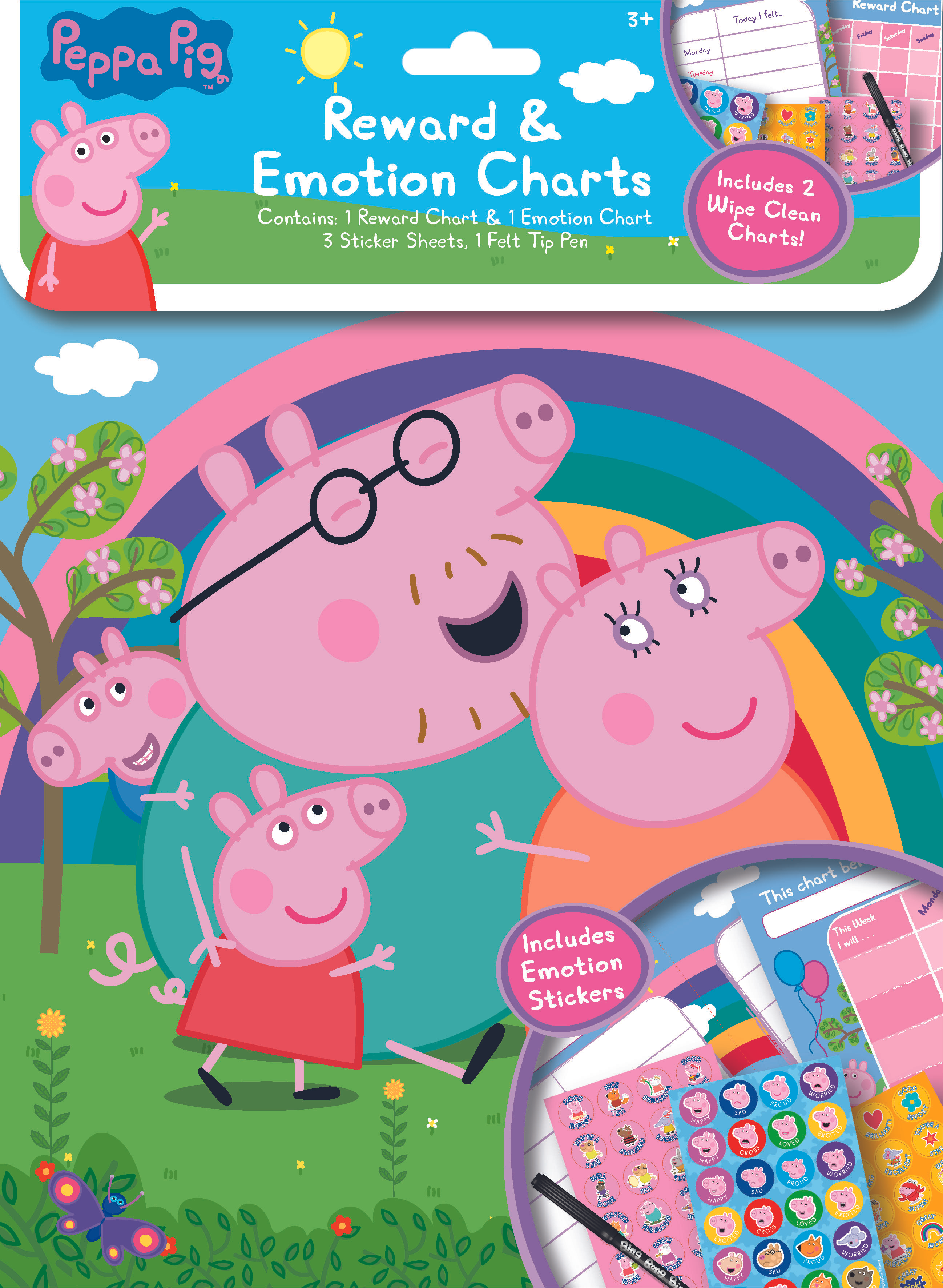 IG Design Group Reward & Emotion Chart Peppa Pig