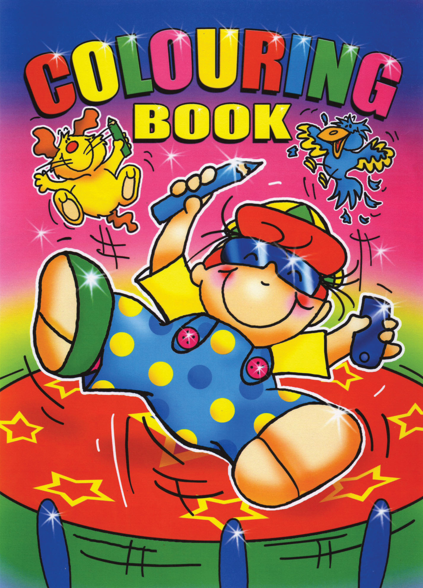 Colouring Books A6 Assorted 36pk