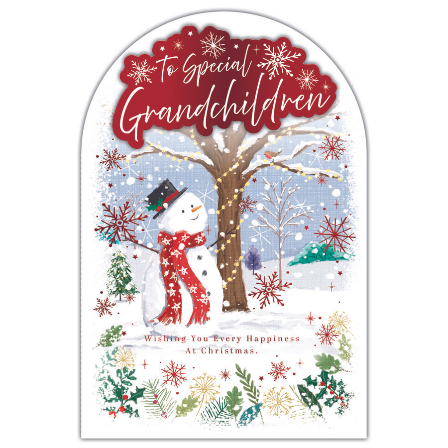 Prelude 6 Pack Cards C75 Christmas Grandchildren