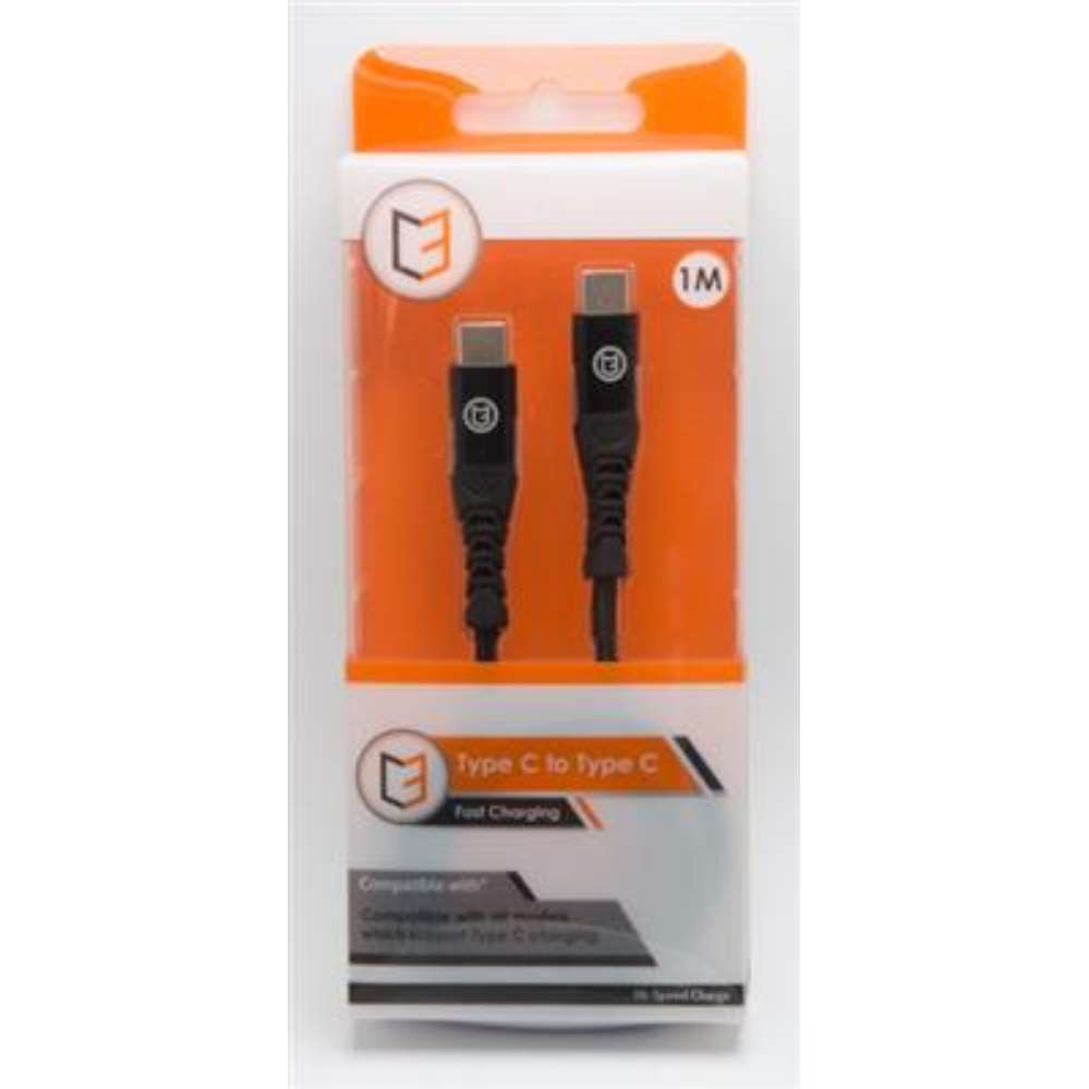 Braided Cable Type C to Type C 1M