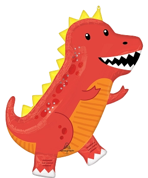 Anagram Foil Balloon Supershape Cool Dinos 31