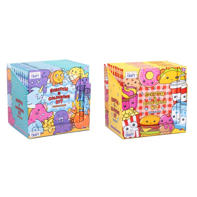 RMS Scratch & Colouring Set (Design May Vary)