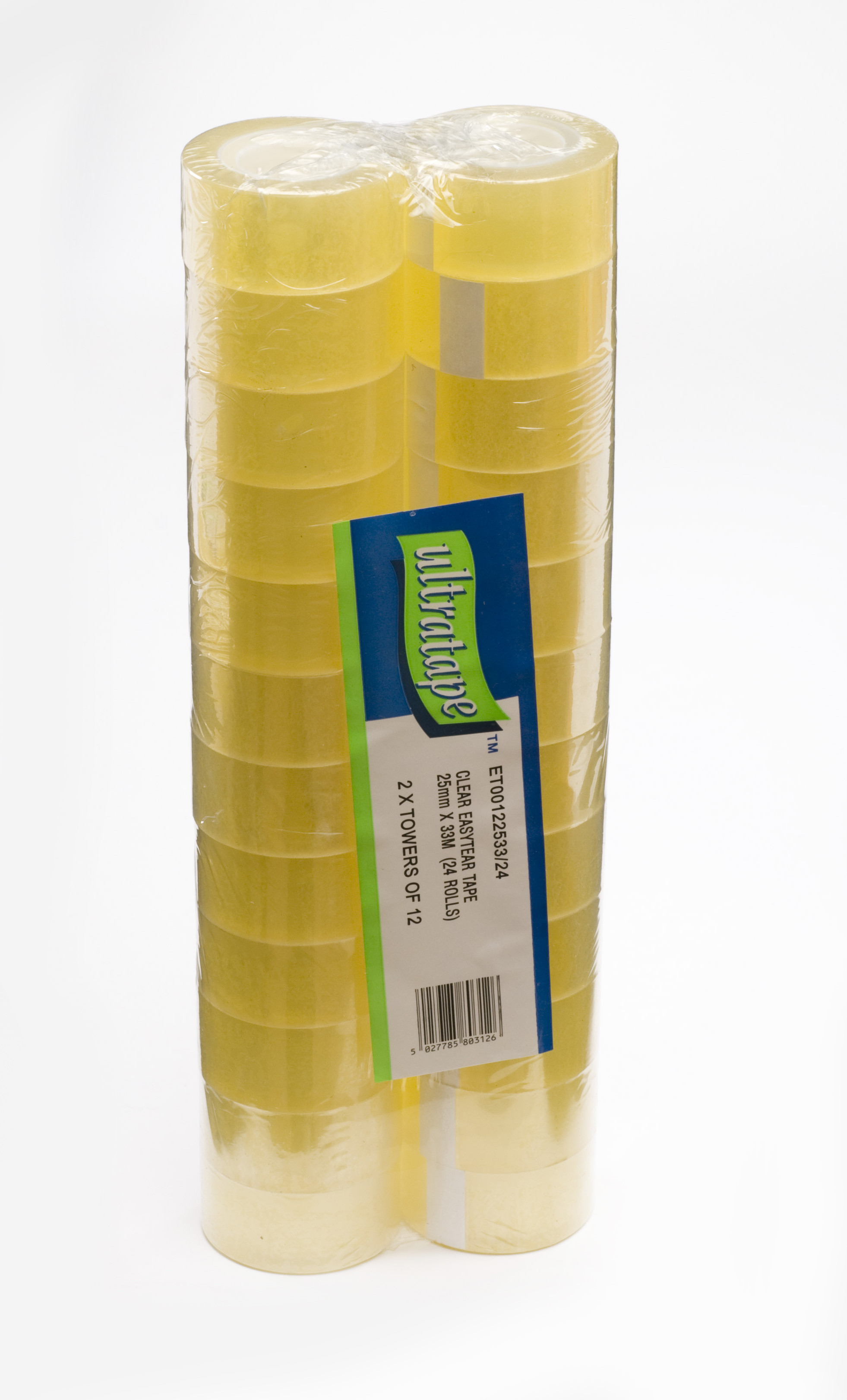 Ultratape 48 Pack Tape Clear 12mm x 33m