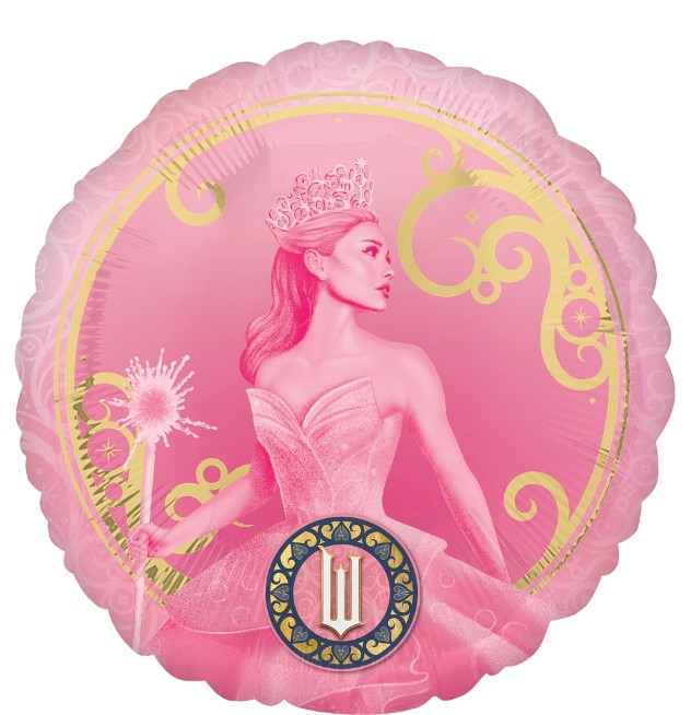 Anagram Wicked Pink/Green 18" Foil Balloon 2-Sided