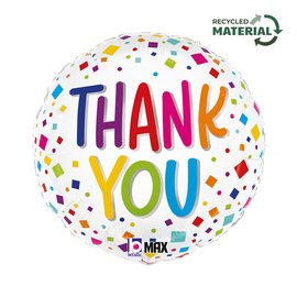 Grabo Foil Balloon Thank You Confetti 18