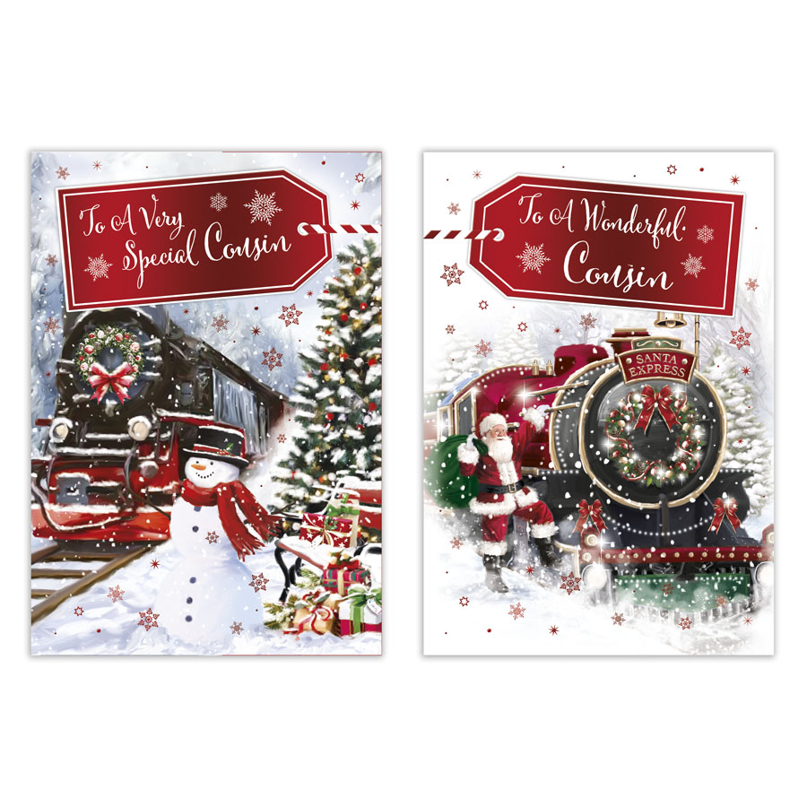 Poppyhill 12 Pack Cards C50 Christmas Cousin