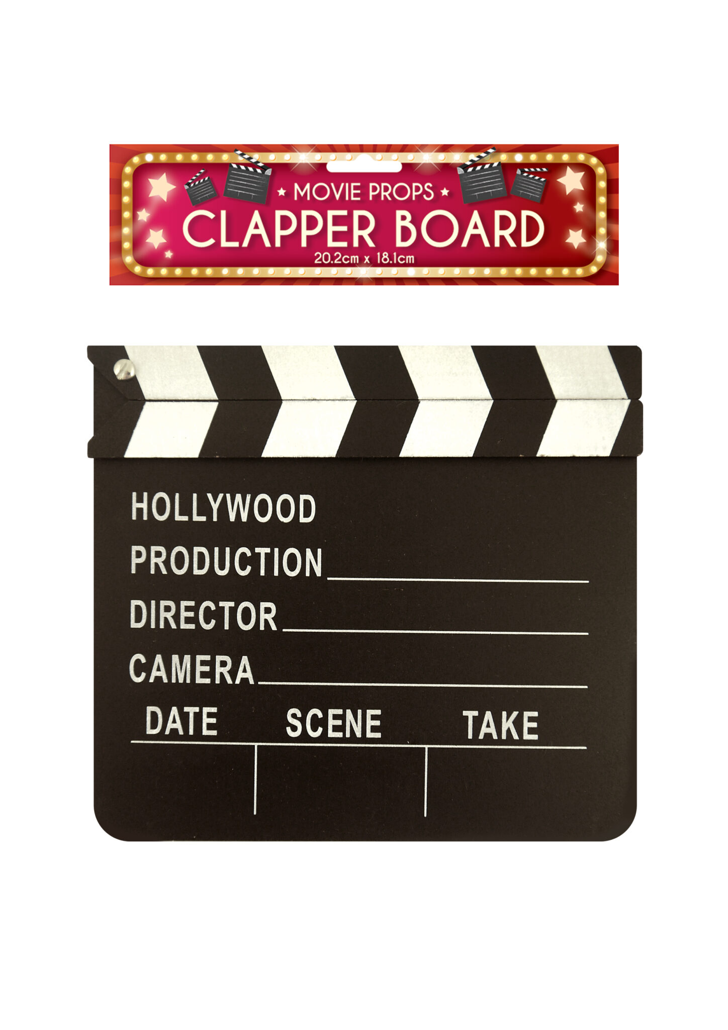 Henbrandt Movie Clapper Board 18x20cm