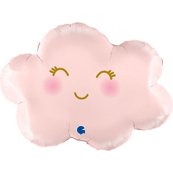 Grabo Foil Balloon Satin Pink Cloud 30