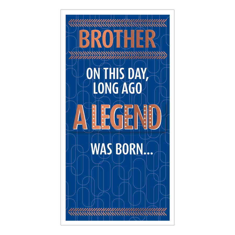Prelude 6 Pack Cards C55 Birthday Brother