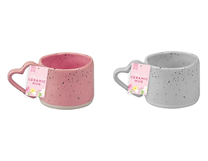 Mother's Day Heart Mug 2pk