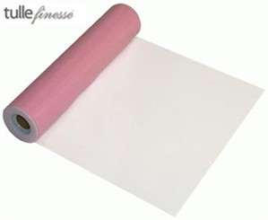 Eleganza Tulle Roll Baby Pink 25yds