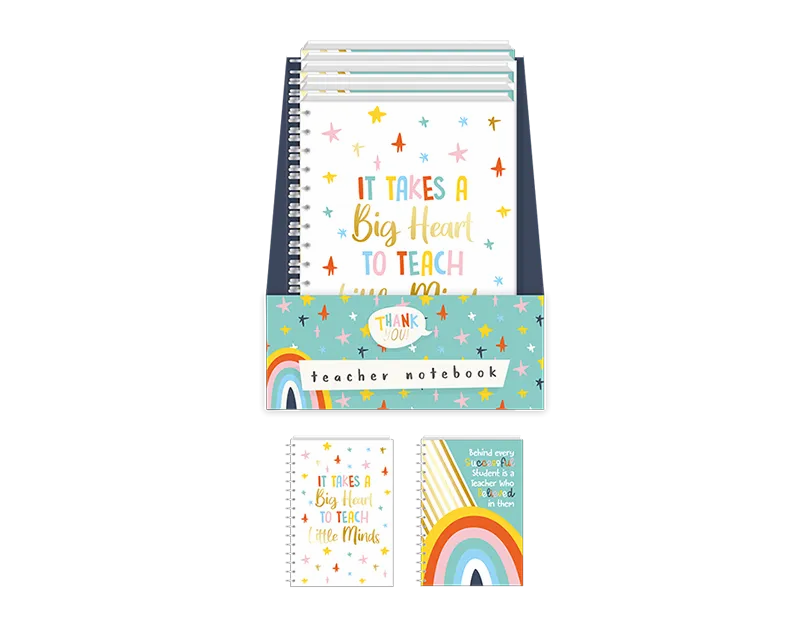Teacher Notebook 240 Pages (Design May Vary)