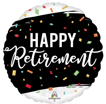 Anagram Foil Balloon Retirement 18