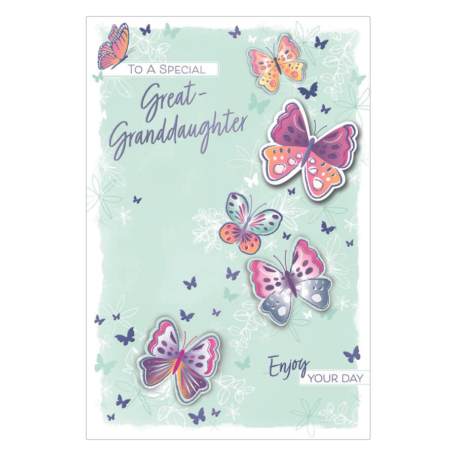 Prelude C75 Birthday Great-Granddaughter 6pk