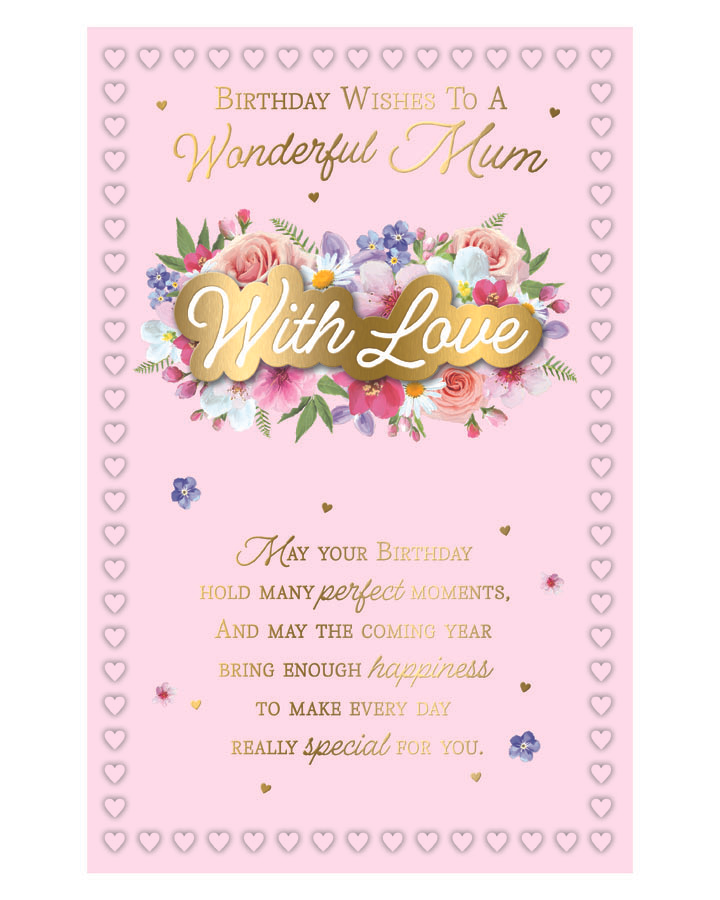Prelude 6 Pack Cards C375 Birthday Mum