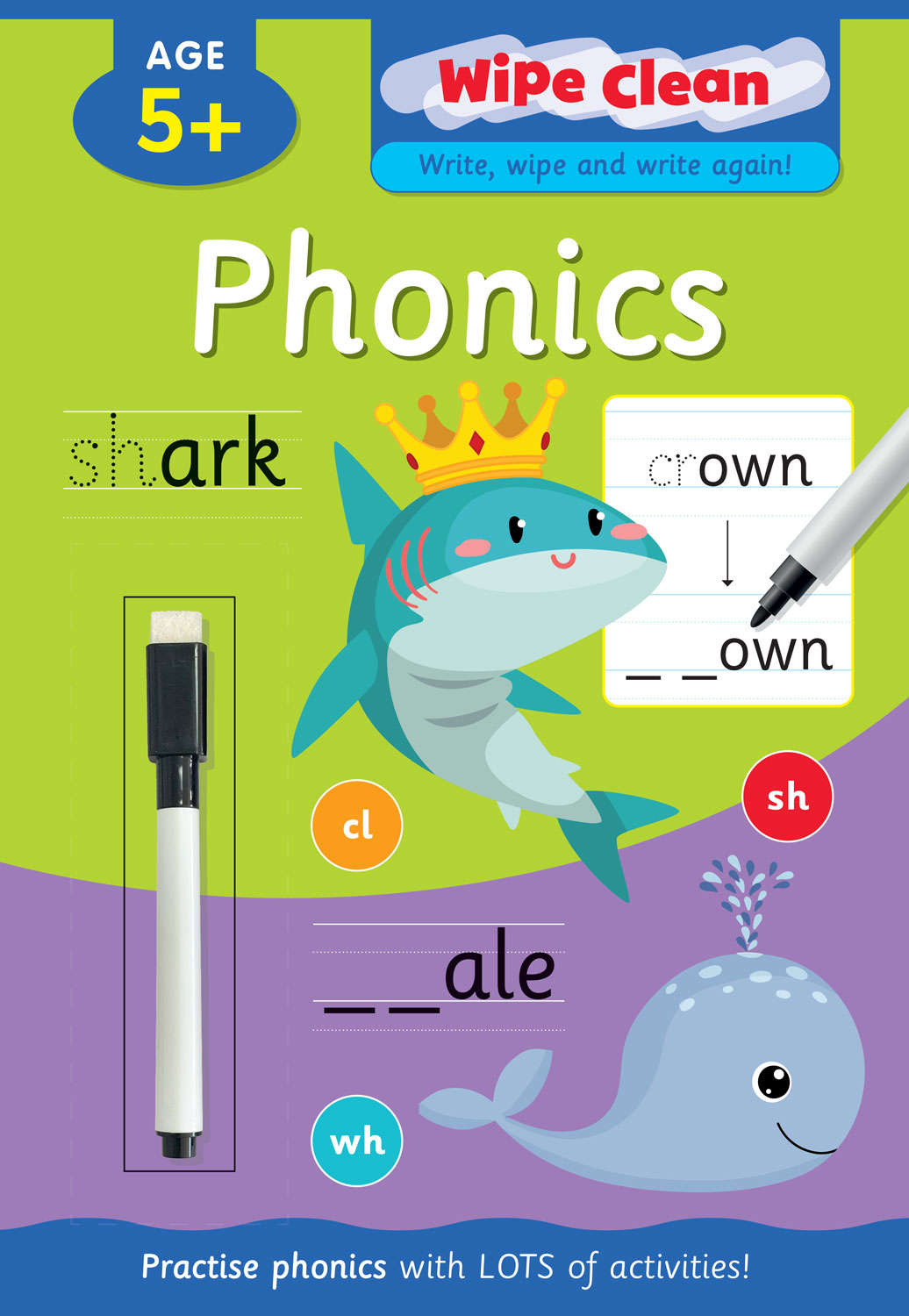 Alligator Products Activity Book Phonics
