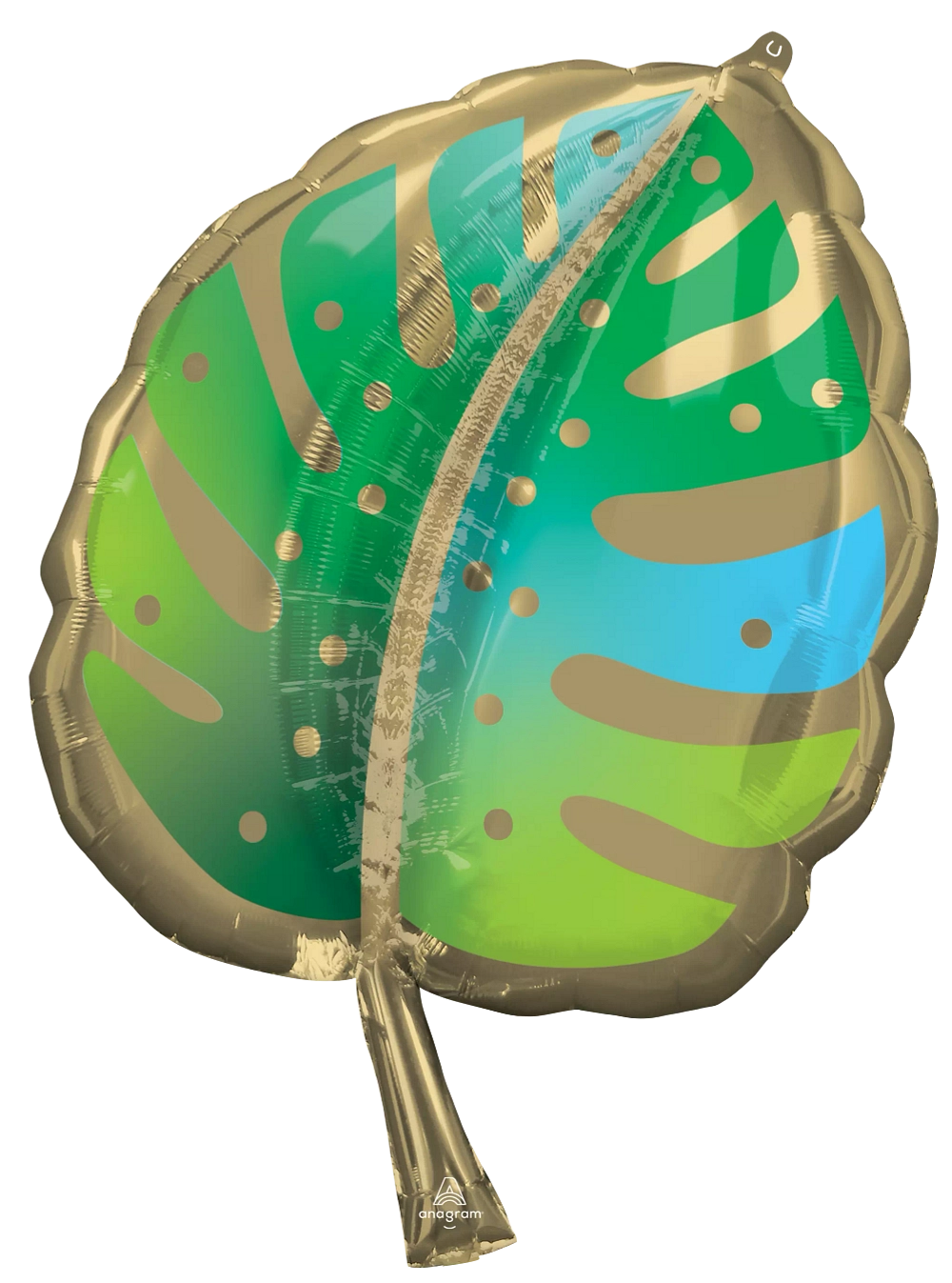 Anagram Foil Balloon Supershape Palm Frond 30