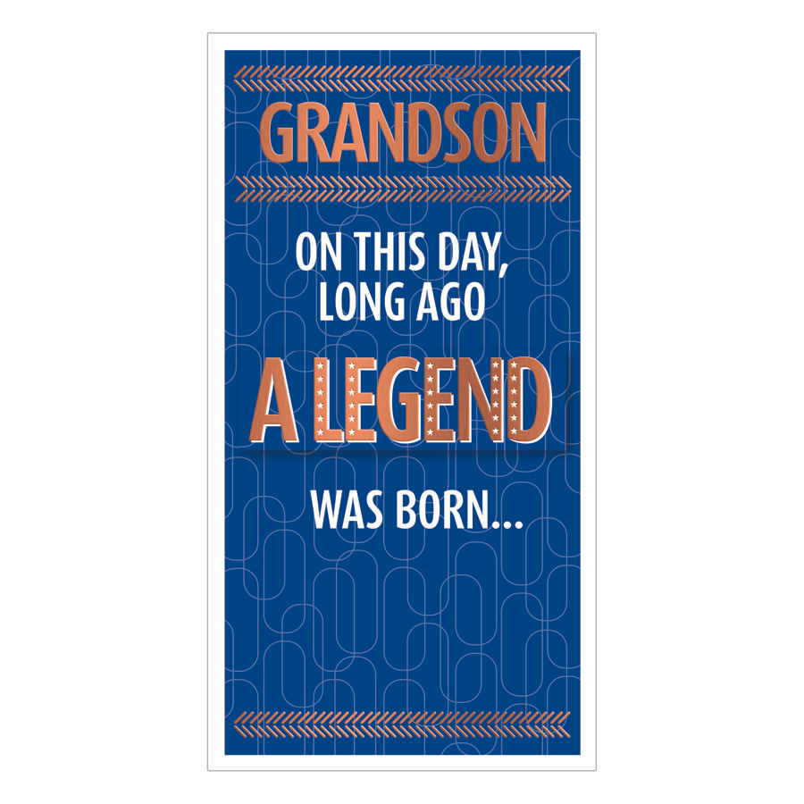 Prelude 6 Pack Cards C55 Birthday Grandson