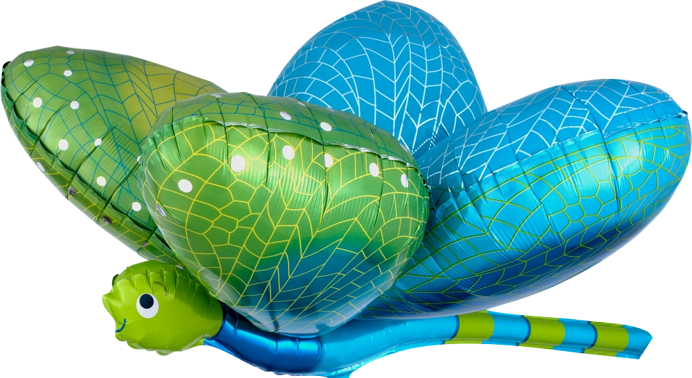 Anagram Foil Balloon Supershape Cute Dragonfly 40