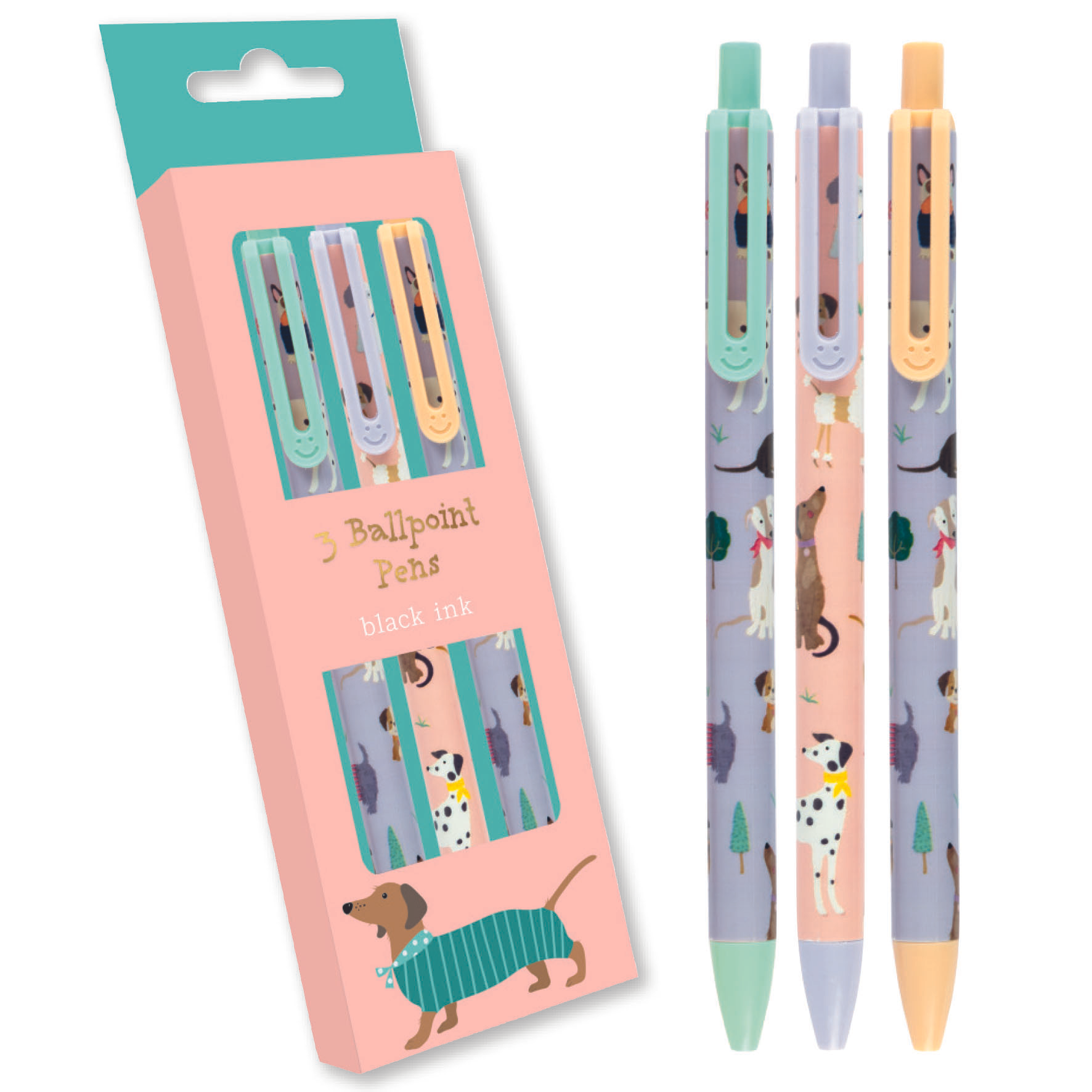IG Design Group 3 Pack Pens At The Park
