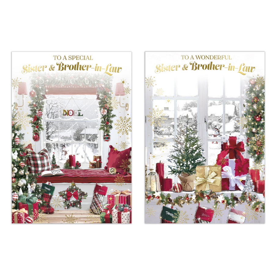Poppyhill C50 Christmas Sister & BIL 12pk