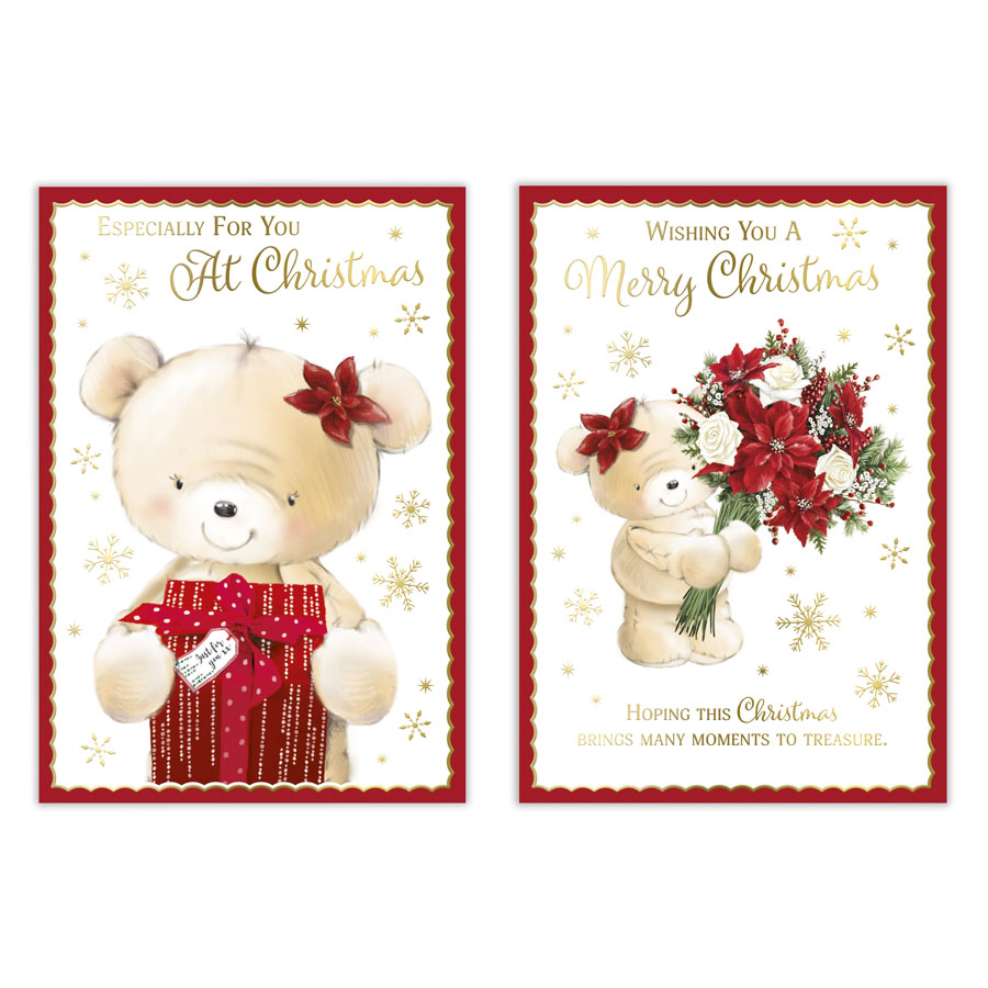 Poppyhill 12 Pack Cards C50 Christmas Open