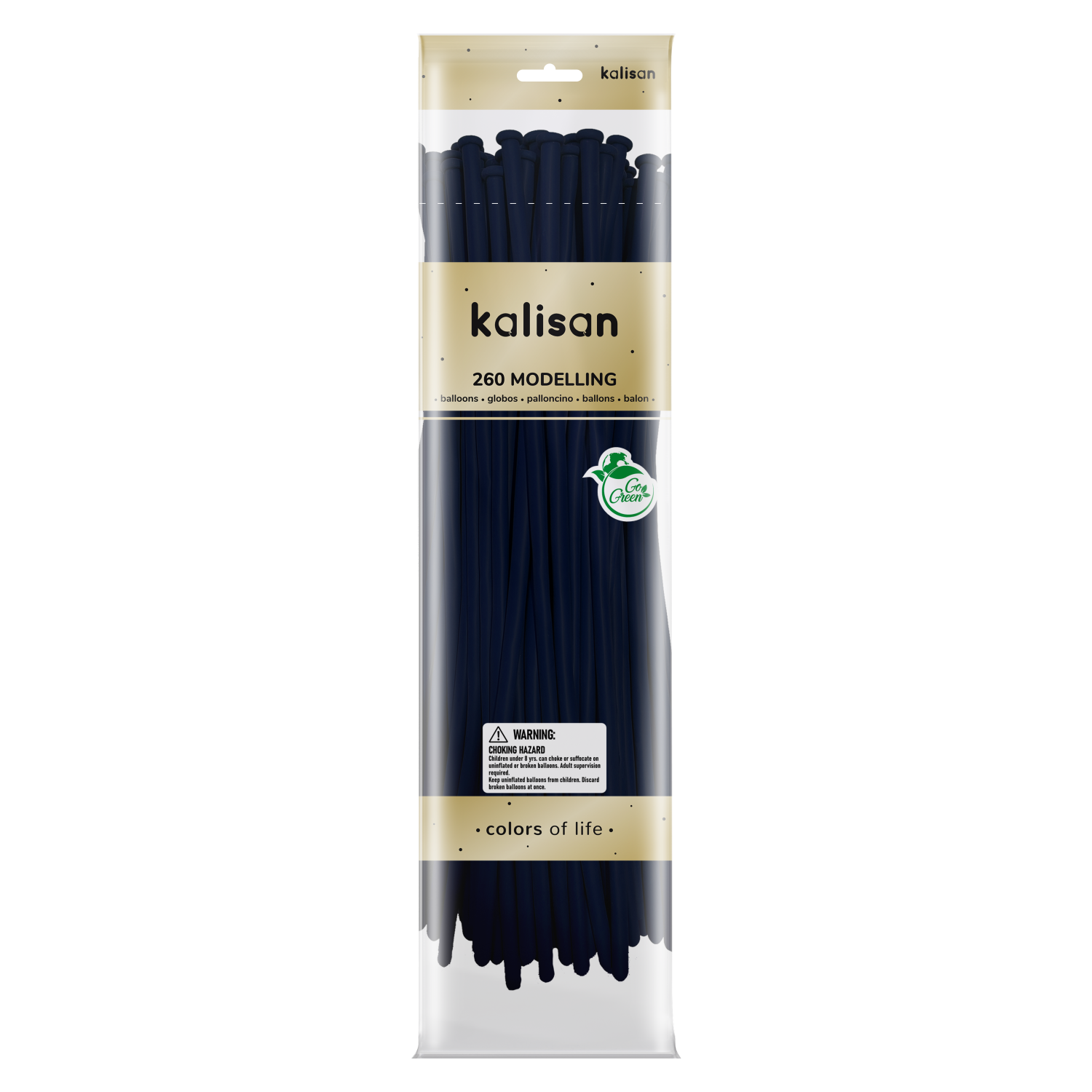 Kalisan 50 Pack Nozzle Up Standard Navy 260
