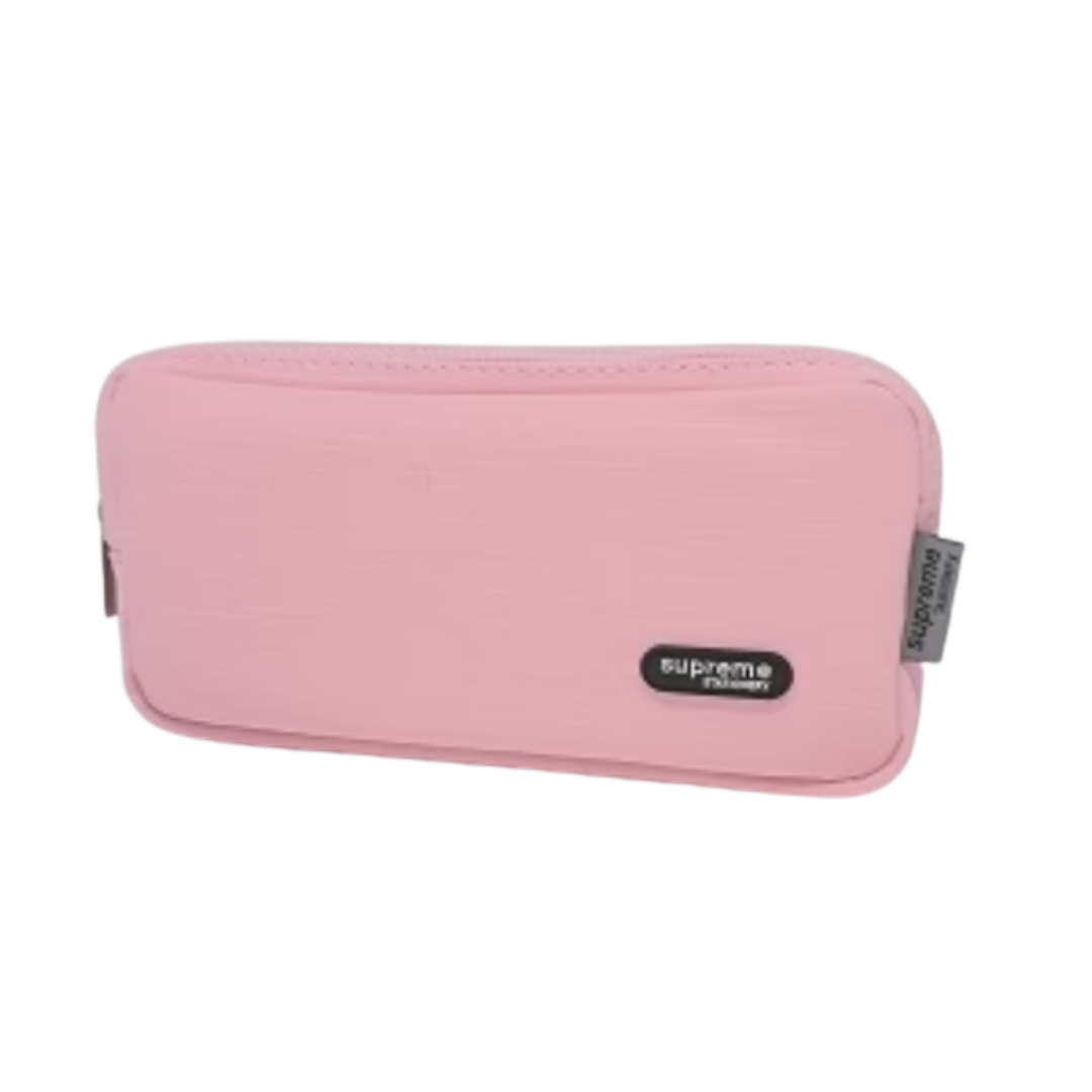 Reach Stationery Pencil Case Double Light Pink
