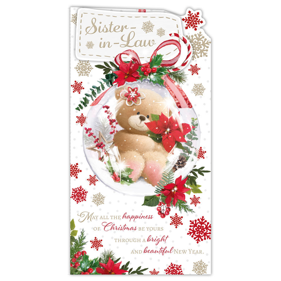 Prelude 6 Pack Cards C55 Christmas Sister-In-Law