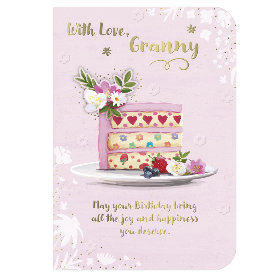 Prelude 6 Pack Cards C50 Birthday Granny