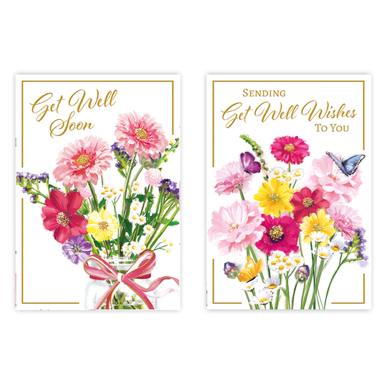 Poppyhill C50 Get Well 12pk