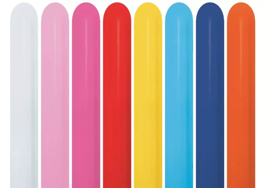 Sempertex latex modeling nozzles, assorted 360 pack, used for detailed cake decorating and fondant modeling.