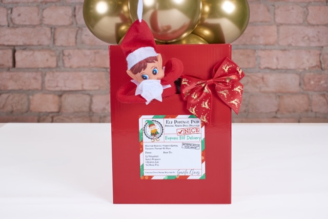 Tiger Feet Sticker Elf Delivery