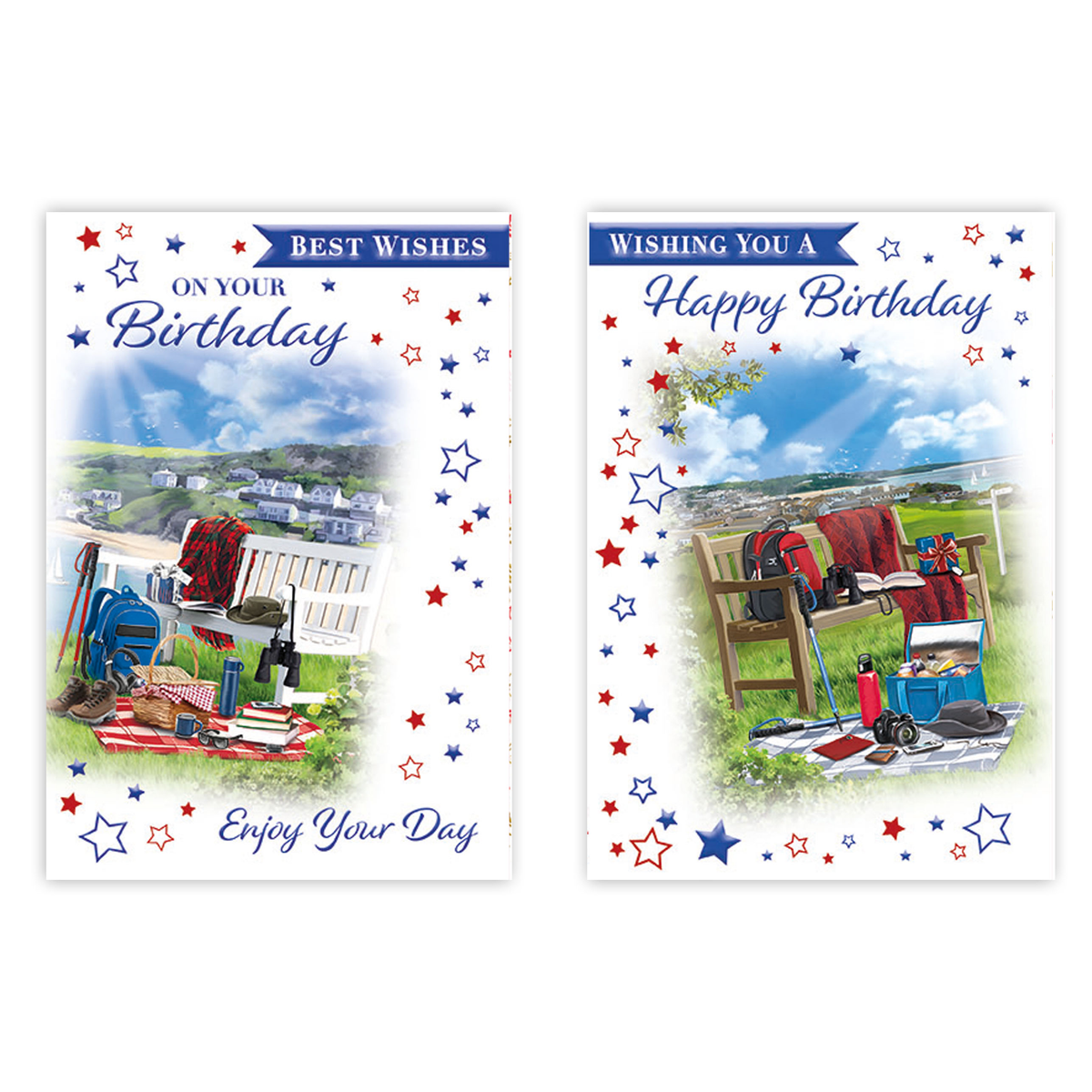 Poppyhill 12 Pack Cards C50 Birthday Open