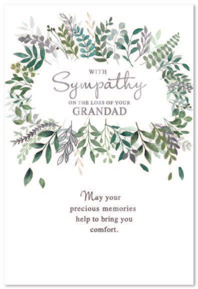 Simon Elvin C50 Sympathy Loss Of Grandad 6pk